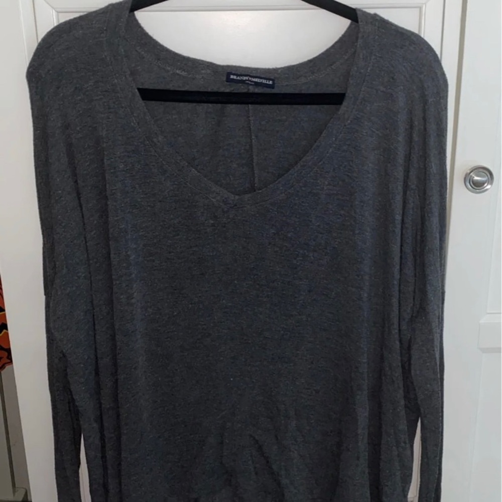 Brandy Melville Gray Long Sleeve